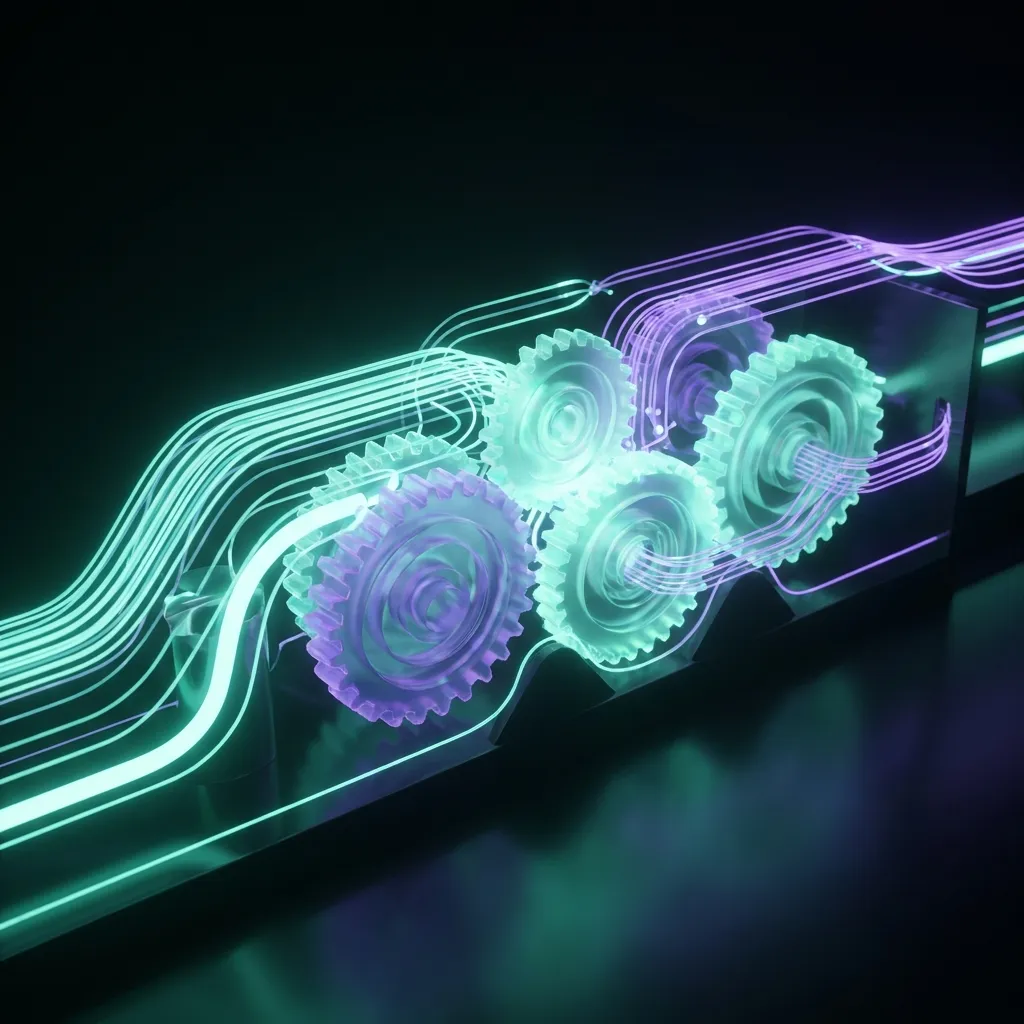 Gears of light: the AI system built and delivered ready by Logiqo